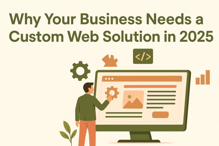 Why Your Business Needs a Custom Web Solution in 2025?