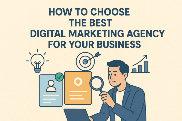 How to Choose the Best Digital Marketing Agency for Your Business?